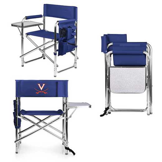 809-00-138-594-0: Virginia Cavaliers - Sports Chair (Navy)