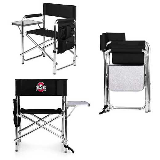 809-00-179-444-0: Ohio State Buckeyes - Sports Chair (Black)