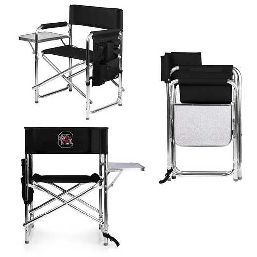 809-00-179-524-0: South Carolina Gamecocks - Sports Chair (Black)