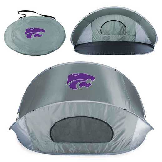 113-00-105-254-0: Kansas State Wildcats - Manta Sun Shelter (Grey)