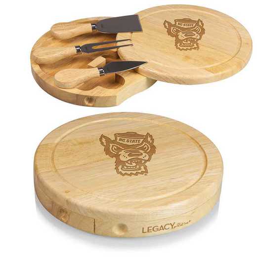 878-00-505-423-0: NC State Wolfpack - Brie Cheese Board and Tools Set