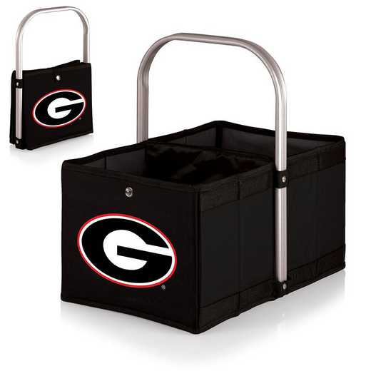 546-00-179-184-0: Georgia Bulldogs - Urban Basket (Black)