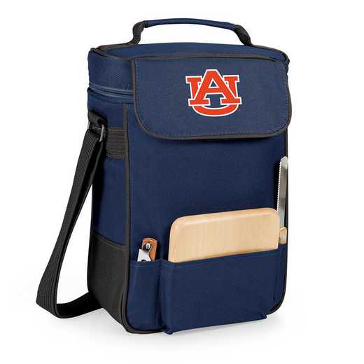 623-04-138-044-0: Auburn Tigers - Duet Wine / Cheese Tote (Navy)