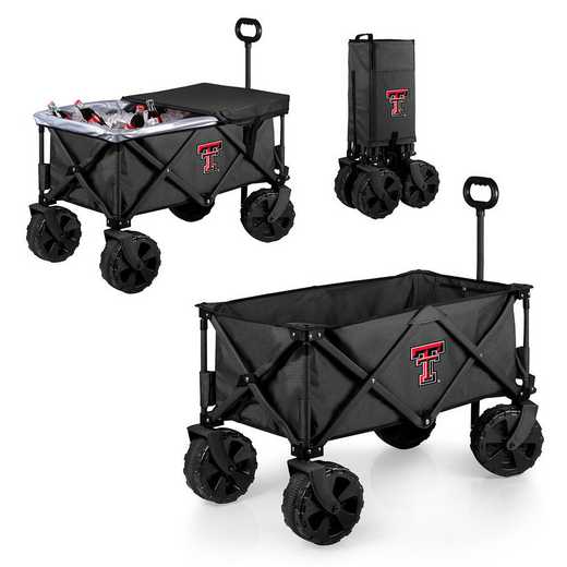 741-85-679-574-0: Texas Tech Red Raiders - Adventure Wagon Elite (Dark Grey)
