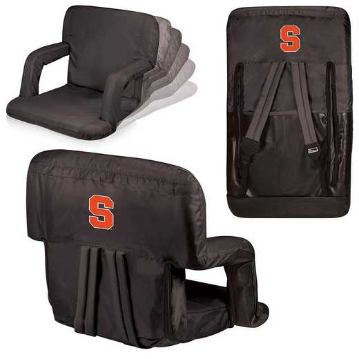 618-00-179-544-0: Syracuse Orange - Ventura  Stadium Seat (Black)