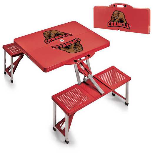 811-00-100-684-0: Cornell Big Red - Portable Picnic Table (Red)