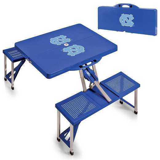 811-00-139-414-0: North Carolina Tar Heels - Portable Picnic Table (Blue)