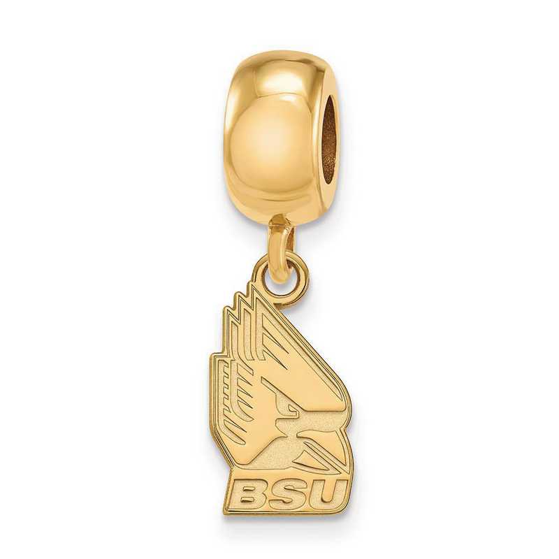 GP016BSU: SS W/GP Logoart Ball State Univ Small Reflection Beads