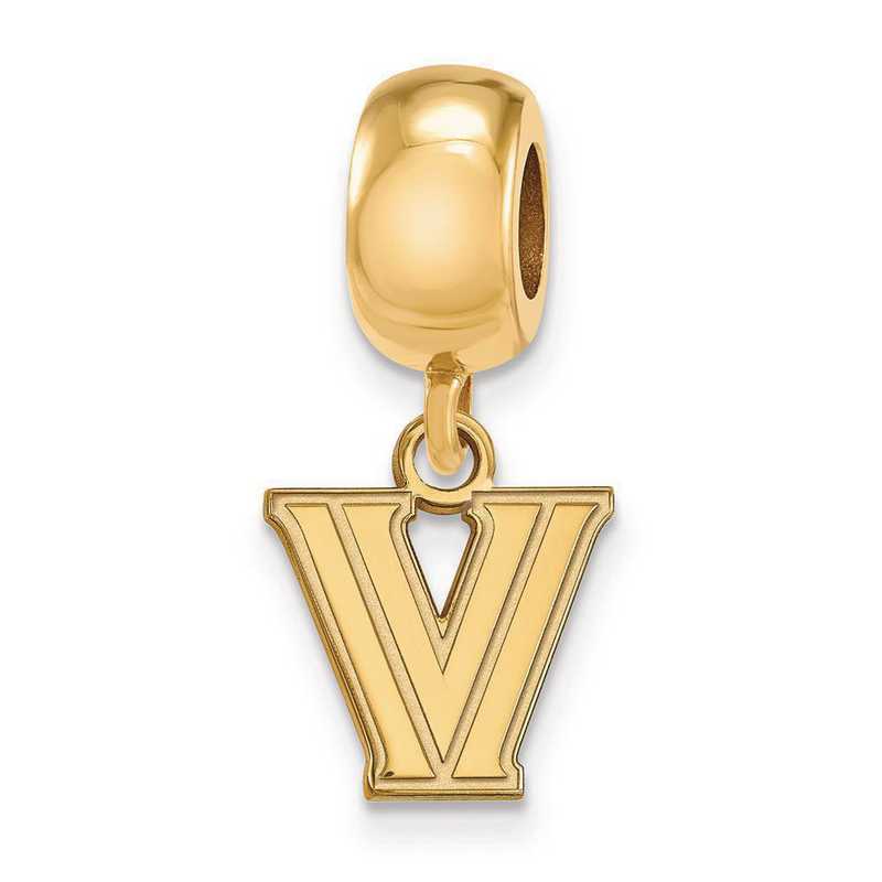 GP050VIL: SS Gp Logoart Villanova Univ Reflection Beads Charm Xs