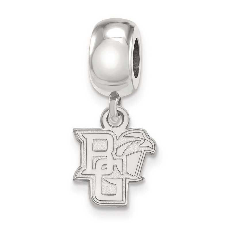 SS013BG: SS Logoart Bowling Green Stat U Xs Reflection Beads Charm