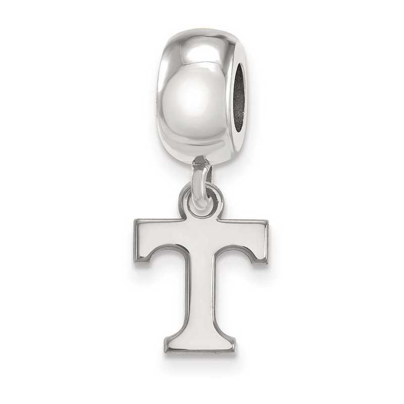 SS035UTN: SS Rh-P Logoart Univ Of Tennessee Xs Reflection Beads Charm