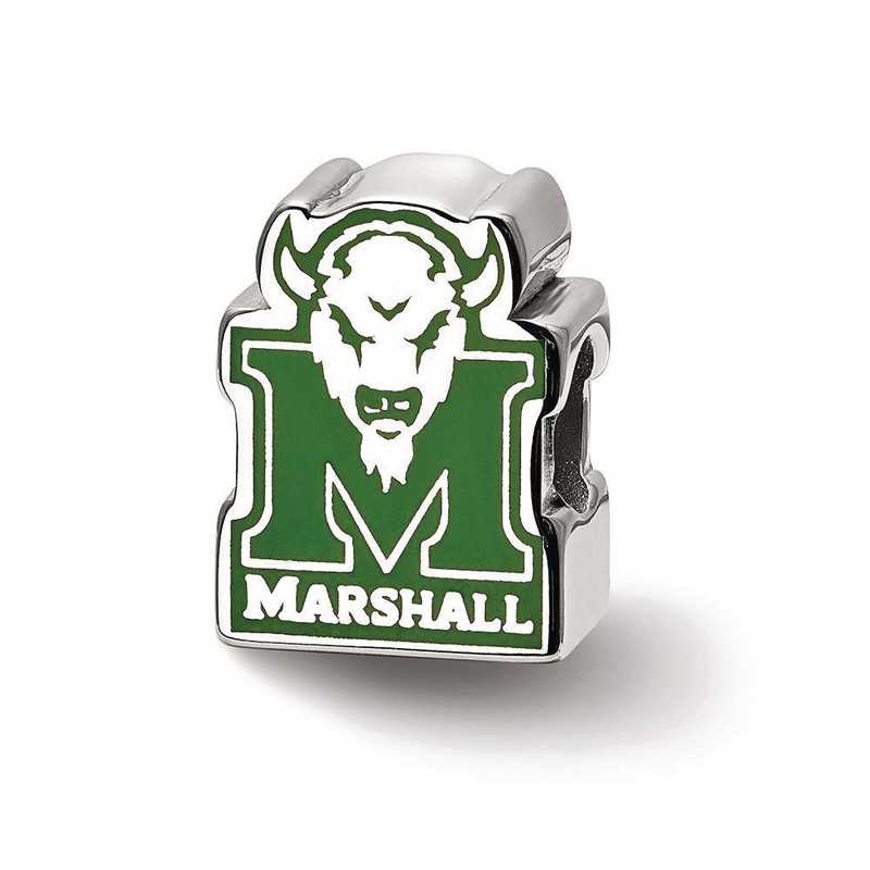 SS500MAU: SS Logoart Marshall U M Head Logo Reflection Beads