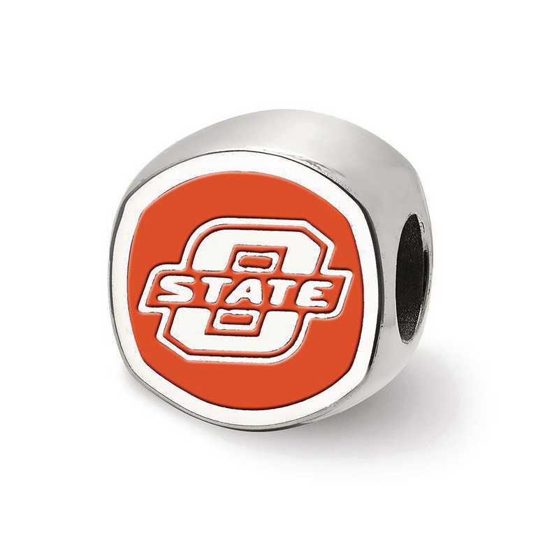 SS501OKS: SS Logoart Oklahoma St. U Cushion Logo Reflection Beads