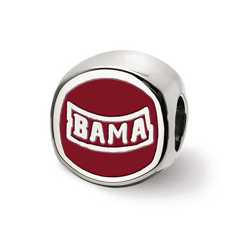 SS501UAL: SS Logoart The U Of Alabama Cushion Logo Reflection Beads