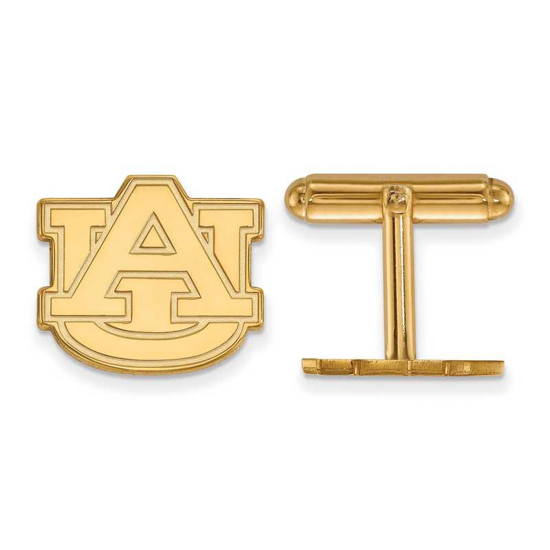 GP012AU: LogoArt NCAA Cufflinks - Auburn - Yellow