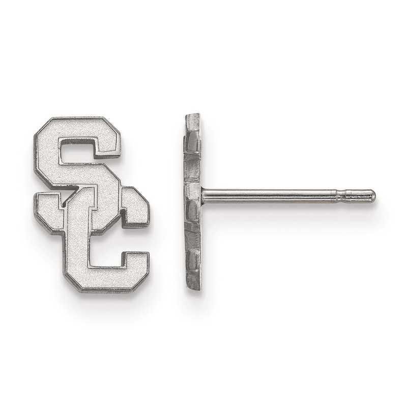 SS008USC: 925 University of Southern California Post Earring