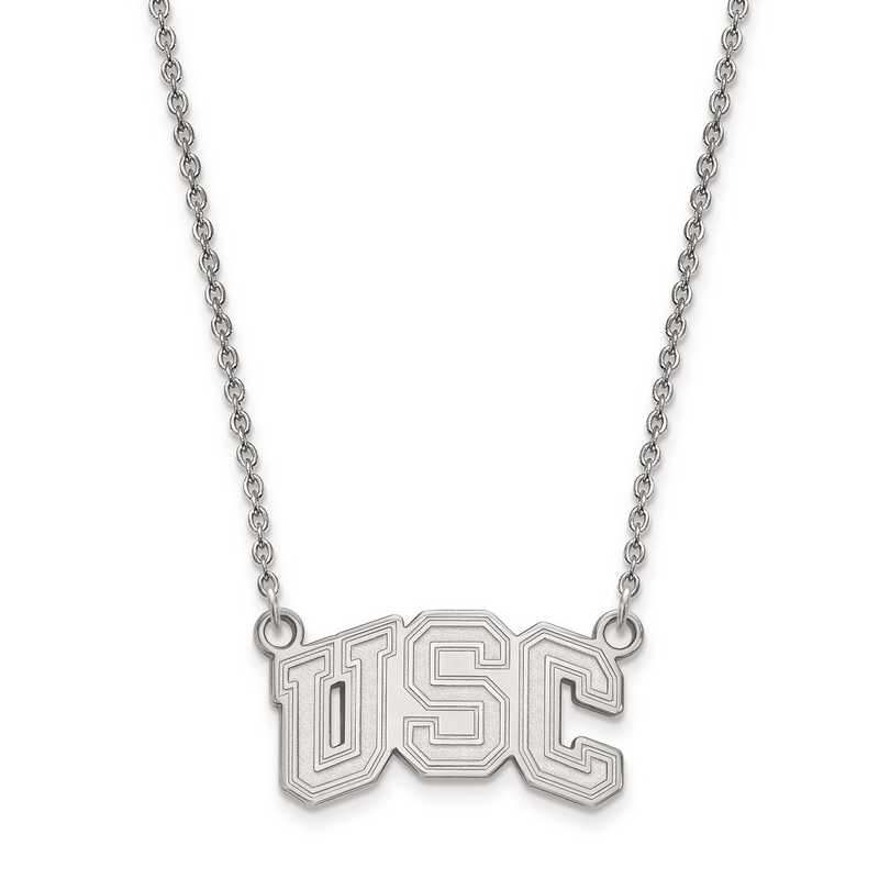 SS031USC-18: 925 Univ of Southern California Pendant Necklace