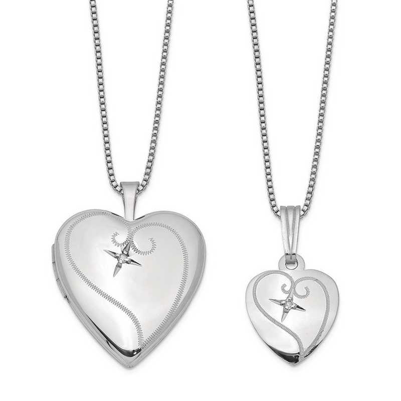silver pendant set