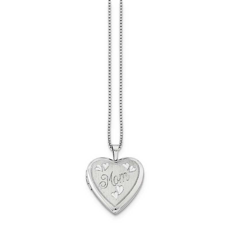 Gold Plated Sterling Silver 20mm Heart Locket