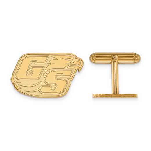 GP011GSU: SS GP LogoArt Georgia Southern University Cuff Link