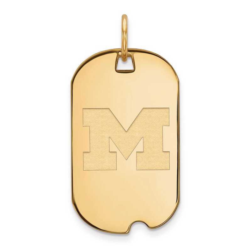 Money Clip UM 14k Yellow Gold LogoArt Official Licensed Collegiate University of Maryland 