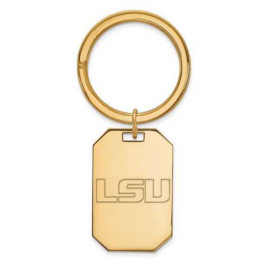 GP020LSU: SS GP LogoArt Louisiana State University Key Chain