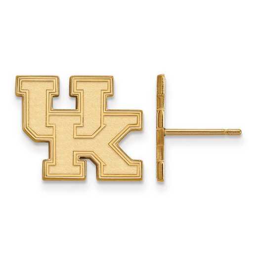 GP009UK: SS GP LogoArt University of Kentucky Small Post Earrings