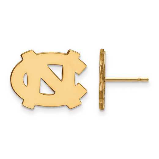 GP009UNC: SS GP LogoArt Univ of North Carolina Small Post Earr