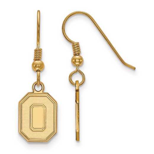 GP050OSU: SS GP LogoArt Ohio State University Small Dangle Earrings