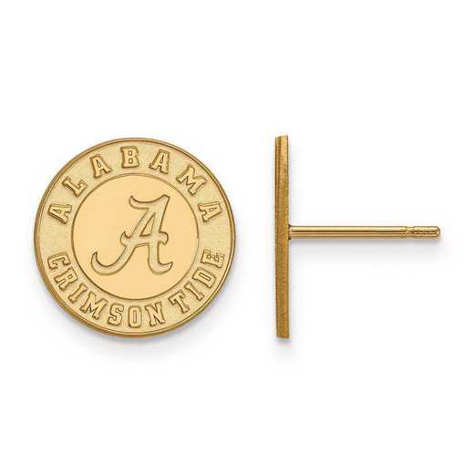 GP050UAL: SS GP LogoArt University of Alabama Small Post Earrings