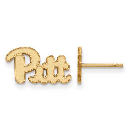 GP064UPI: SS GP LogoArt University of Pittsburgh XS Post Earringss
