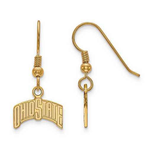 GP071OSU: SS GP LogoArt Ohio State University Small Dangle Earrings