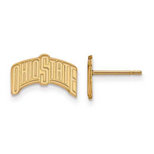 GP072OSU: SS GP LogoArt Ohio State University Small Post Earrings