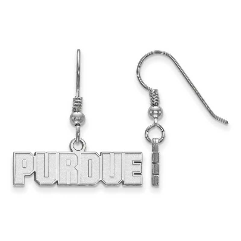 SS069PU: SS LogoArt Purdue XS Dangle Earrings