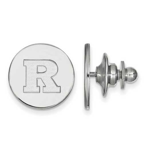 SS006RUT: SS LogoArt Rutgers Lapel Pin