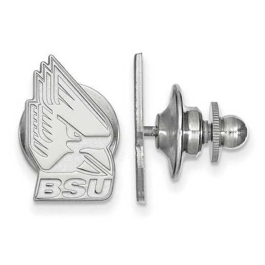 SS009BSU: SS LogoArt Ball State University Lapel Pin