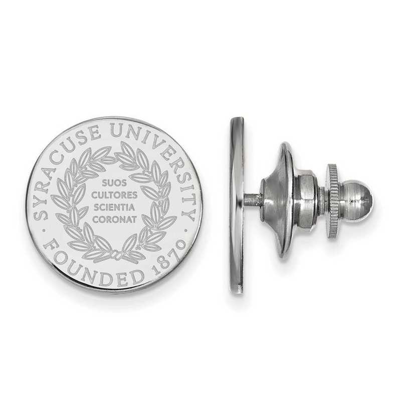SS040SYU: SS LogoArt Syracuse University Crest Lapel Pin