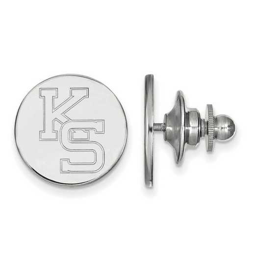 SS052KSU: SS LogoArt Kansas State University Lapel Pin
