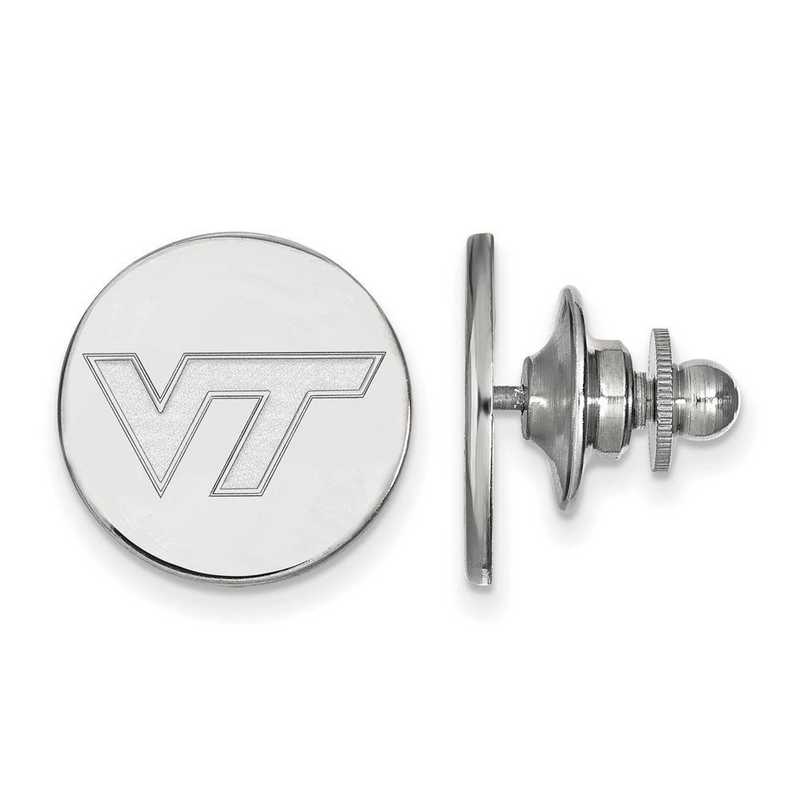 SS072VTE: SS LogoArt Virginia Tech Lapel Pin