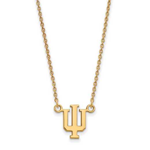 GP015IU-18: YGFP LogoArt Indiana Small Neck - Yellow