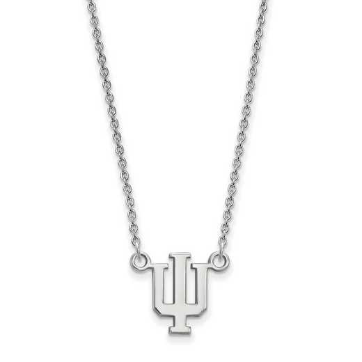 SS015IU-18: LogoArt Indiana Small Neck - White