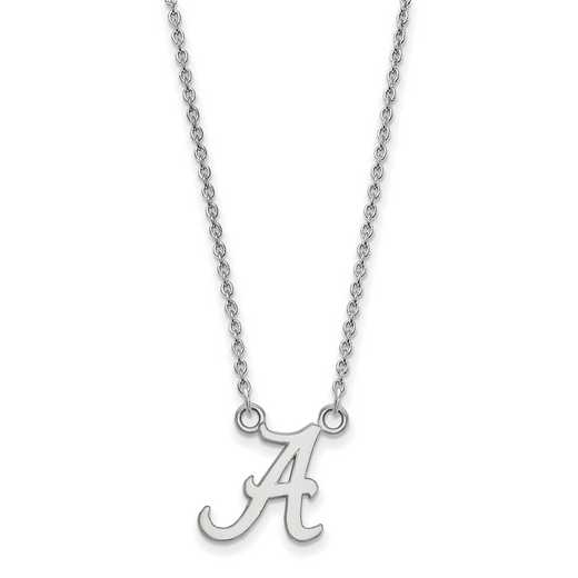 SS015UAL-18: LogoArt Alabama Small Neck - White