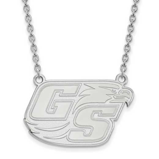 SS014GSU-18: SS LogoArt Georgia Southern U LG Pendant w/Necklace