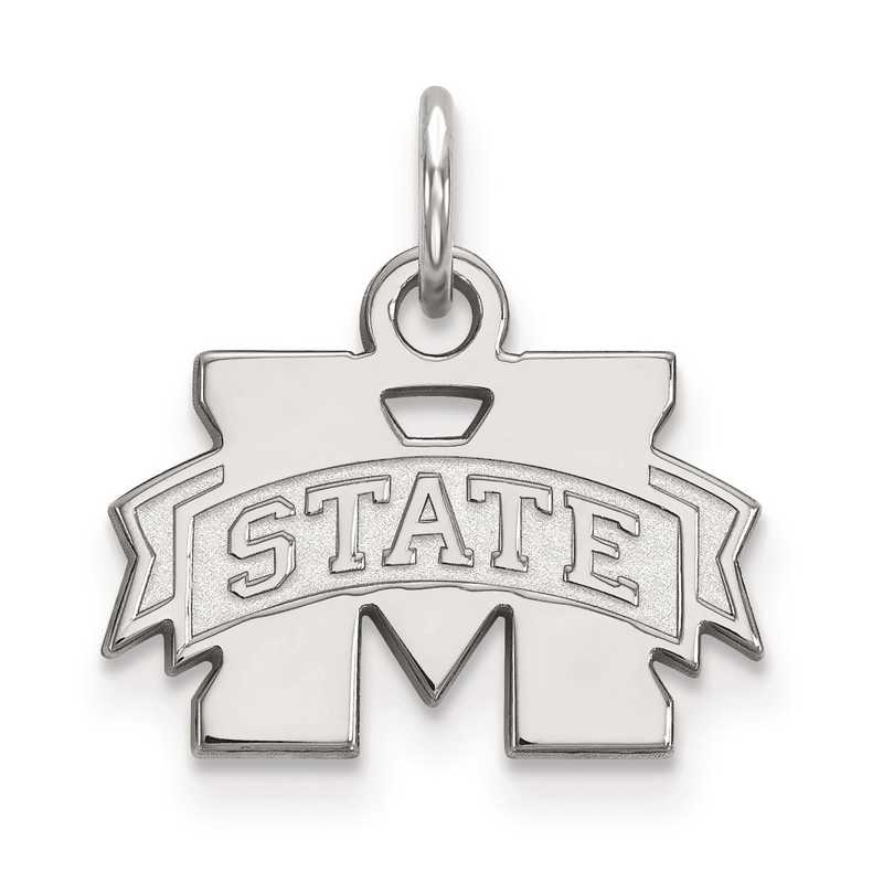 SS001MSS: SS LogoArt Mississippi State University XS Pendant