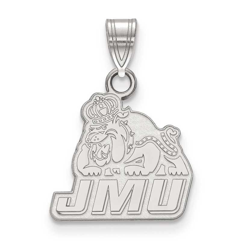 SS002JMU: SS LogoArt James Madison University Small Pendant