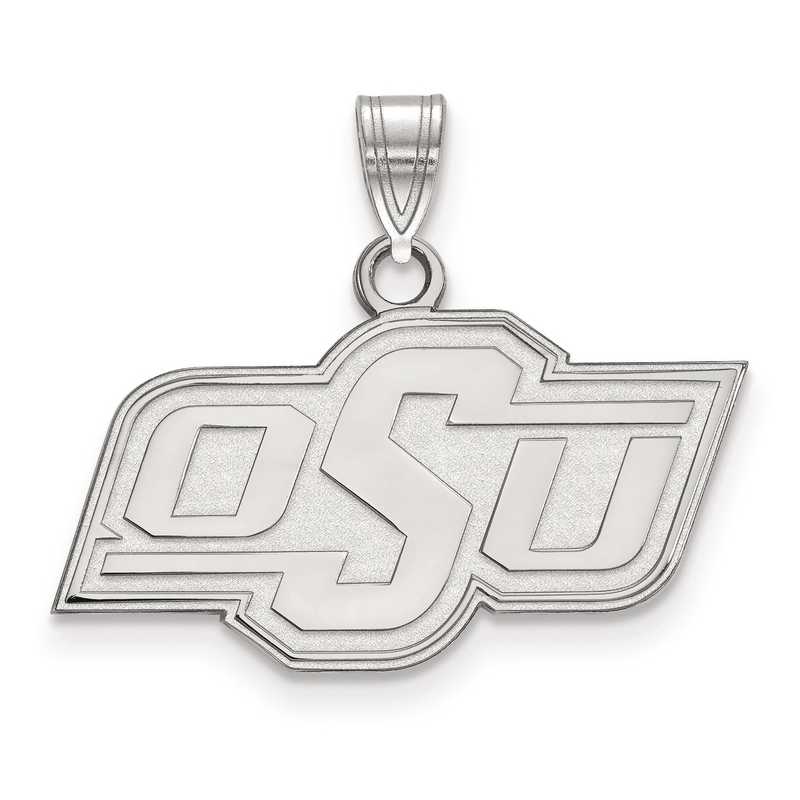 SS002OKS: SS LogoArt Oklahoma State University Small Pendant