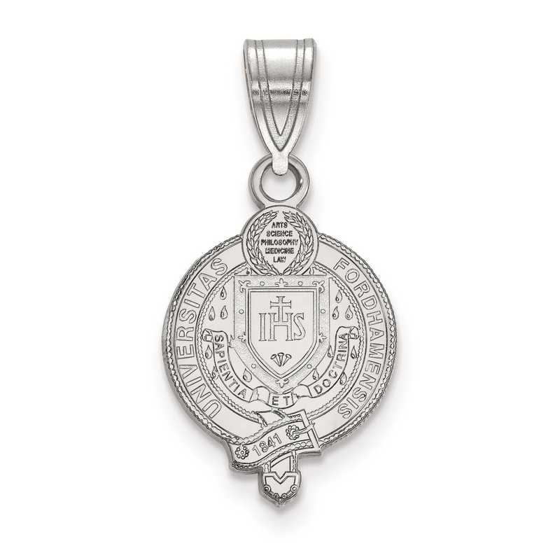 Sterling Silver Florida A&M University Medium Crest Pendant by LogoArt 