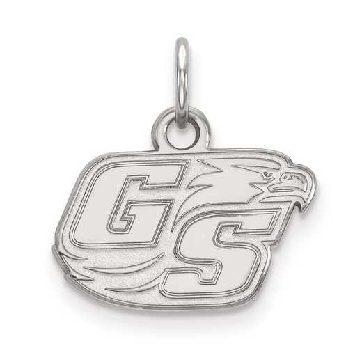 SS008GSU: SS LogoArt Georgia Southern Univeristy XS Pendant