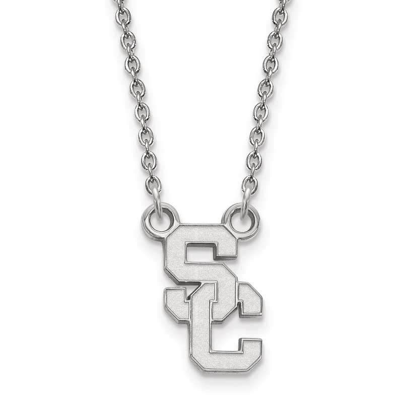 Sterling Silver University of Southern California X-Large Disc Pendant LogoArt
