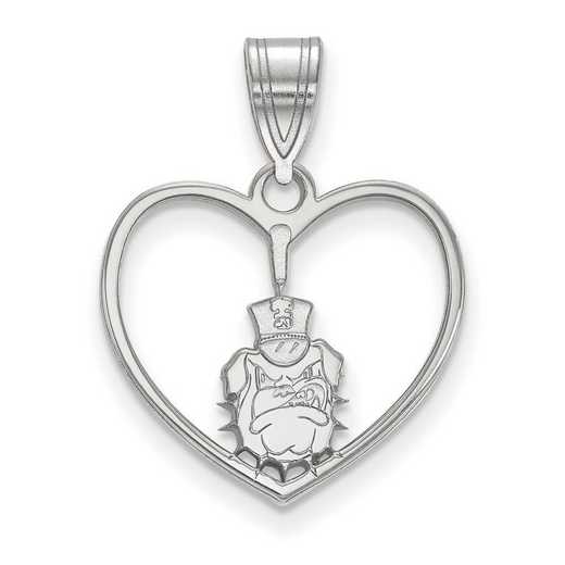 SS011TCI: SS LogoArt The Citadel Pendant in Heart